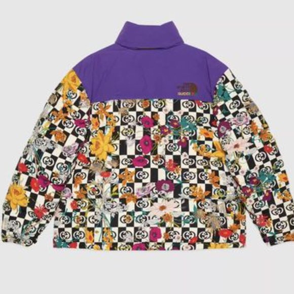 Gucci x The North Face Floral Down Jacket NEW WITH TAGS - Picture 2 of 16